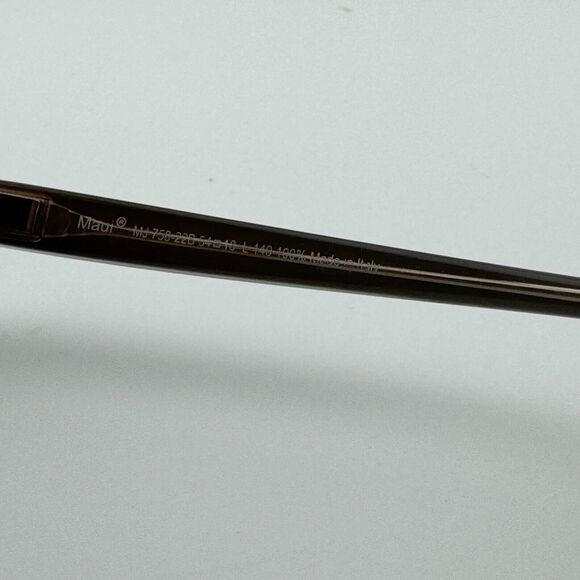 Maui Jim Italy MJ758-22B HONI 54-18-140 Brown/Blue Fade Sunglasses Frame H12667 - Picture 6 of 7